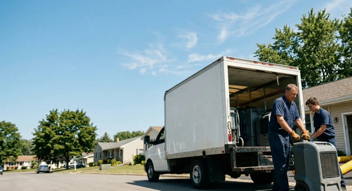Water Damage Cleanup in Long Prairie, MN near me